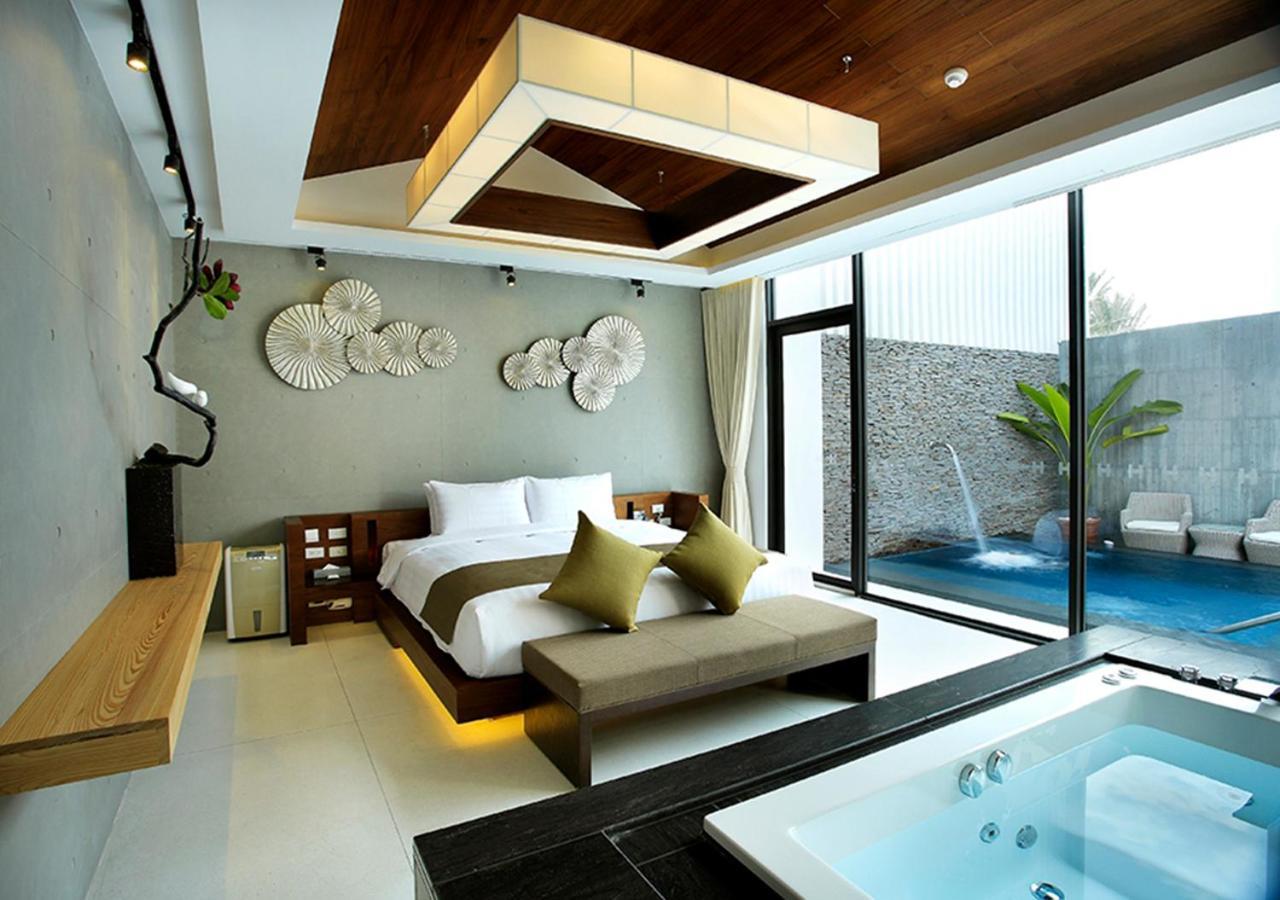 H Villa Inn Tainan Exterior foto